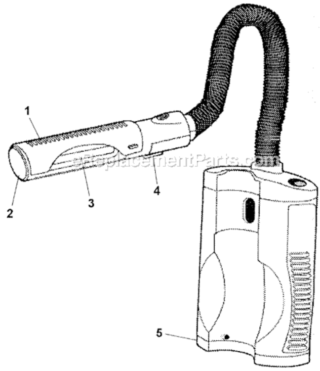 Page A Diagram and Parts List for CL2 Type 1 Black and Decker Worklight & Flashlight